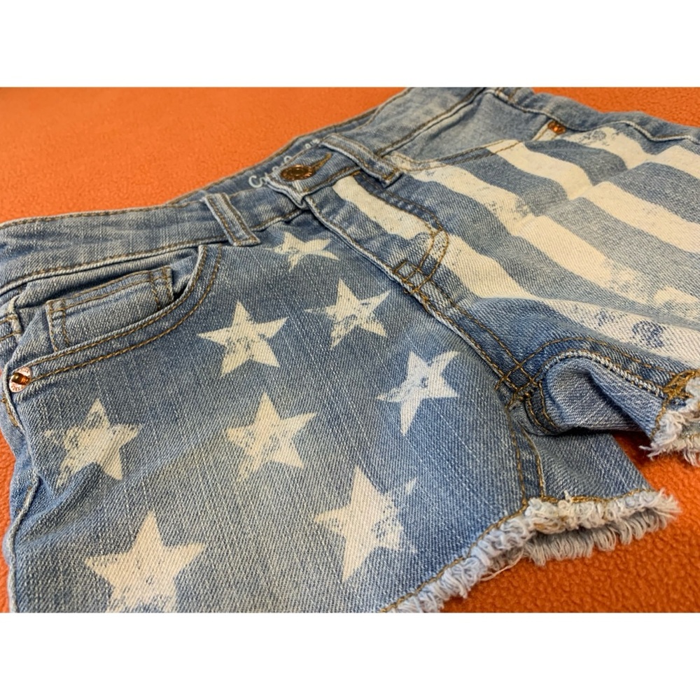 Cat & Jack Girls Jean Shorts - Picture 2 of 4